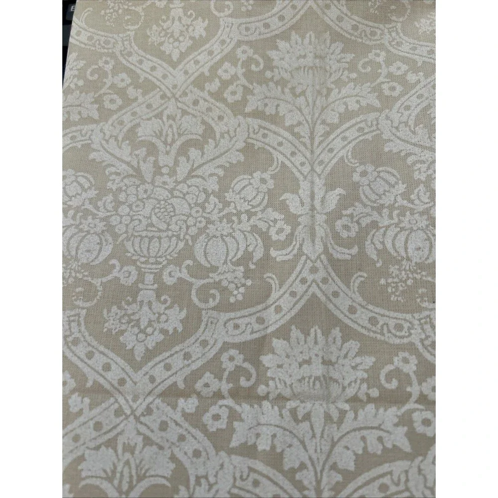 Cream White Beige Tonal Cotton Quilting Fabric Neutrals Filler Lot 5 Pc